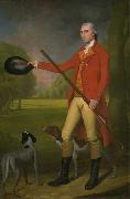 Ralph Earl Portrait of a Man with a Gun oil painting artist